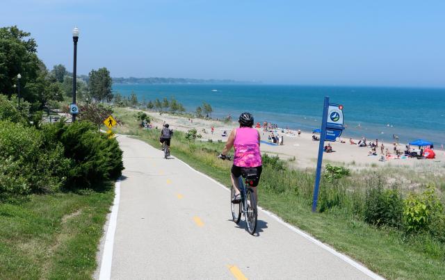 Biking Lake