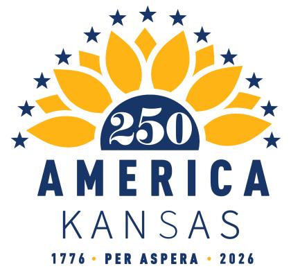 Kansas 250 Logo