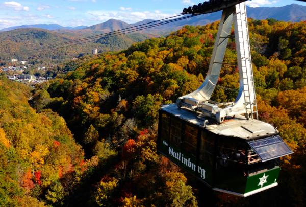 Ober Tram in Gatlinburg