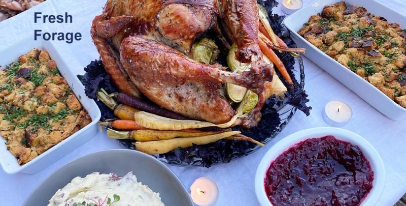 Fresh Forage Thanksgiving Dinner