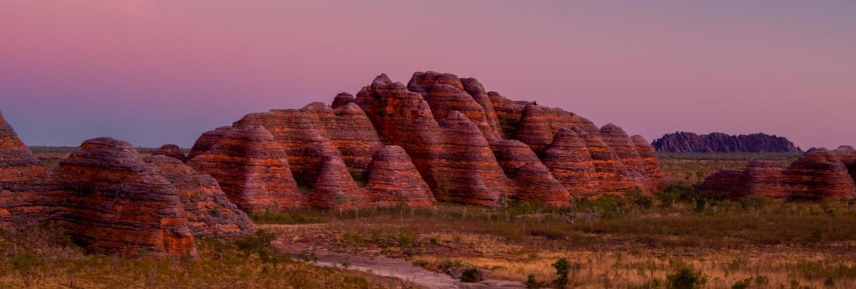 Punululu National Park (the Bungle Bungle) at sunset