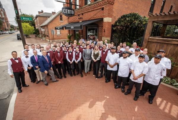 Cento Opening with Staff