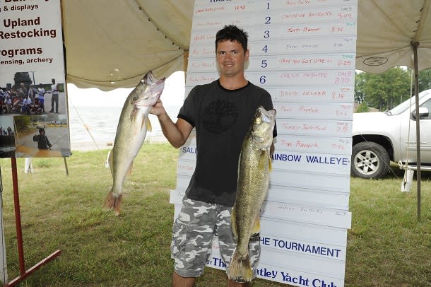 Man with fish