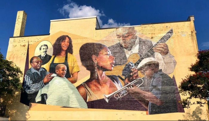 Hot Corner Legacy Mural celebrates black heritage in Athens Georgia