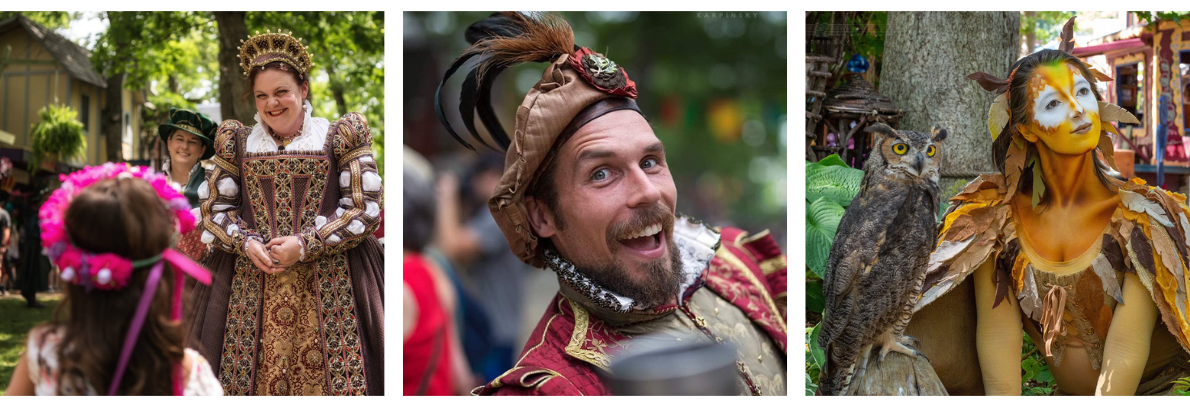 Bristol Renaissance Faire Characters