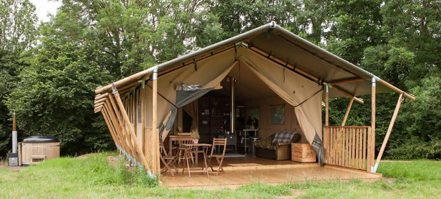 Notgrove Holidays - safari tent