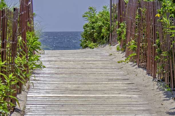 Walkway to beach