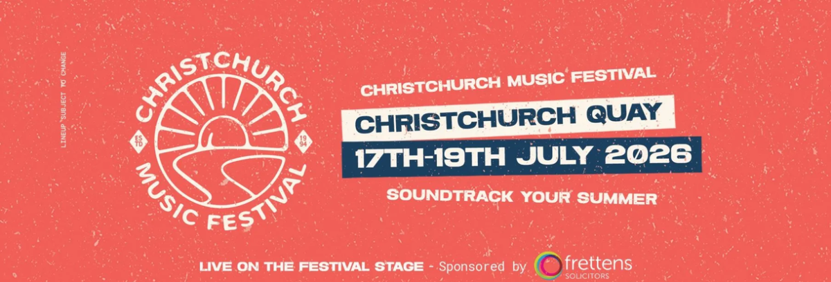 Christchurch Music Festival event graphic