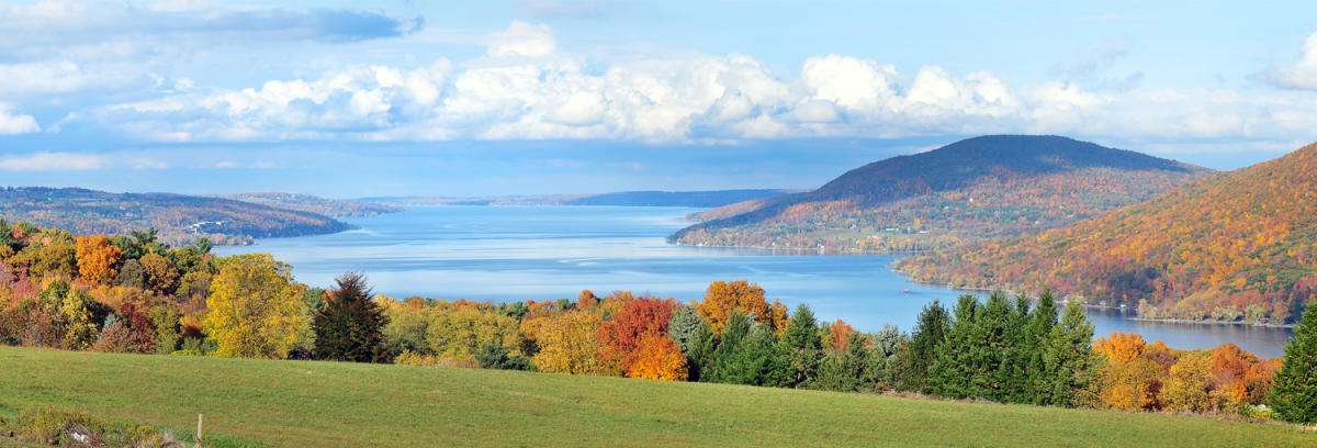 Canandaigua Lake in the Fall