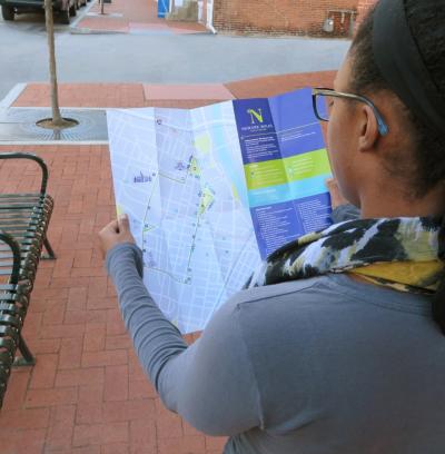Newark Walks - Map