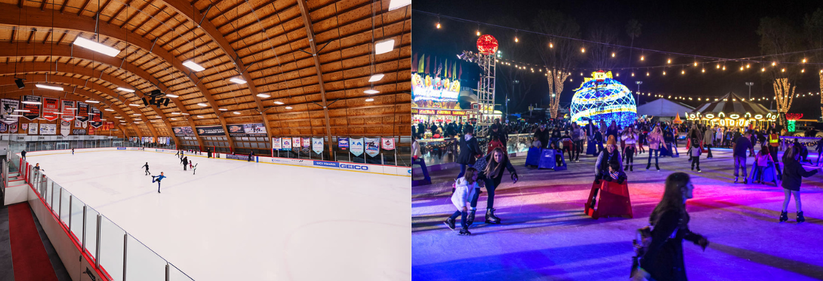 Outdoor Ice Skating In Anaheim