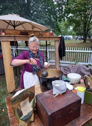 Historic cook and home skills expert Diane Schwindt