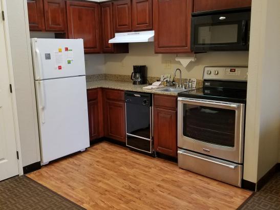 1 Bedroom Suite and 2 Bedroom Suite Kitchen