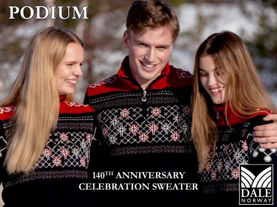 Dale of Norway's 140th Anniversary Celebration Sweater, PODIUM