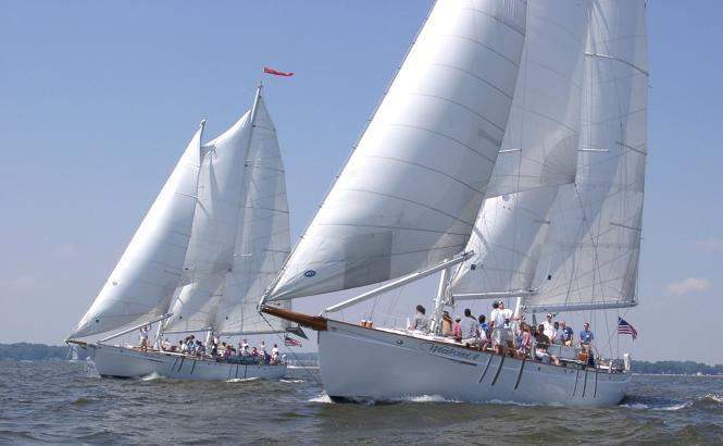 Schooner Woodwind: Annapolis Sailing Cruises