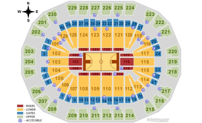 Basketball Seating Chart