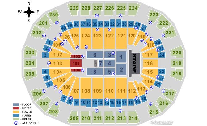 Concert Seating Chart