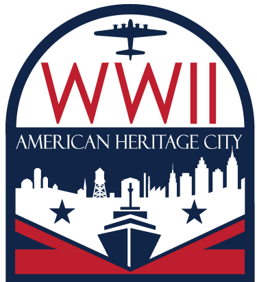WWII American Heritage City Logo