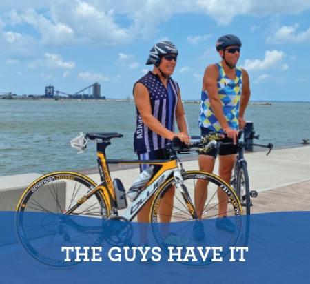 The guys have it