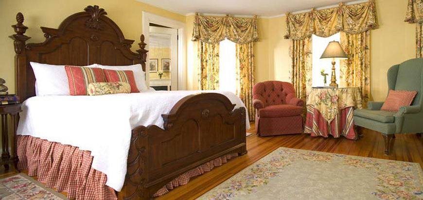 A suite at the Pinecrest Bed & Breakfast in Asheville, NC.