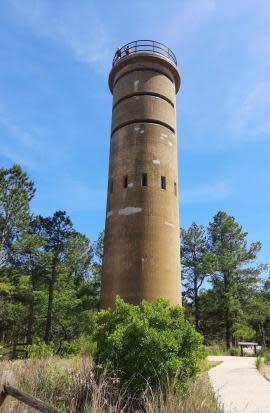 WW2 Observation Tower at beach is open to visitors