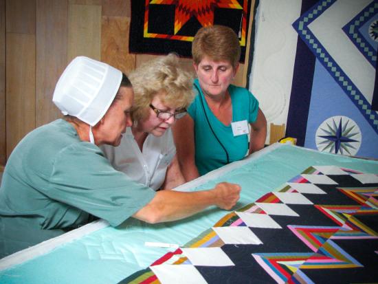 Group Quilting Bee