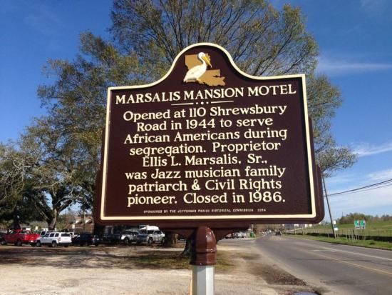 Marsalis Mansion Hotel Marker