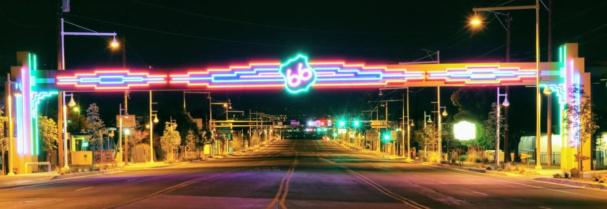 Route 66 Neon Sign