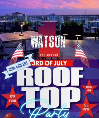 1Watson 4th of july rooftop party