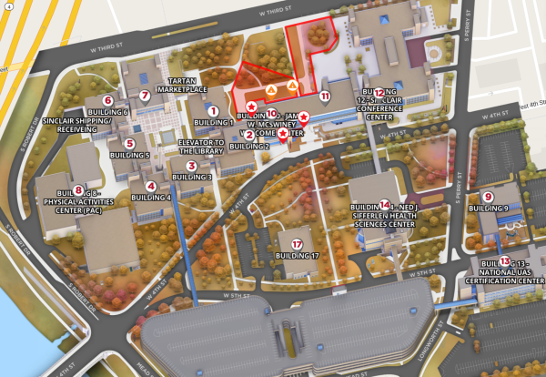 Sinclair Campus Map
