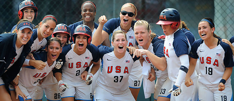 usa softball ladies