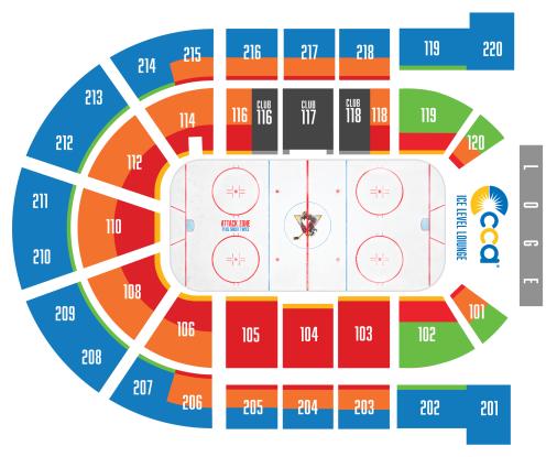 Penguins Seating Chart