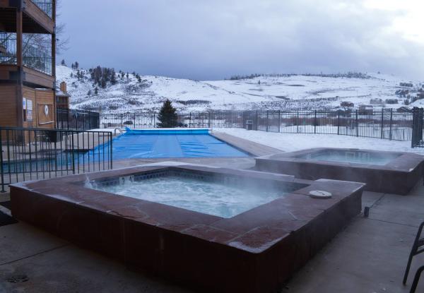 silvercreek pool in winter