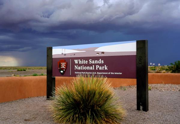 White Sands National Park sign WEB size