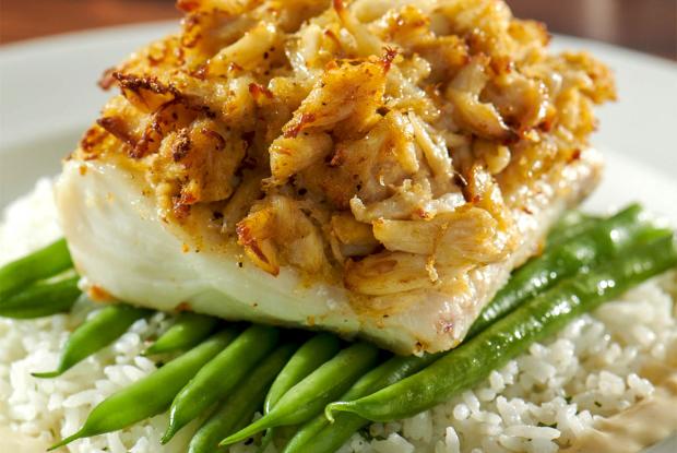 Crab Crusted Haddock