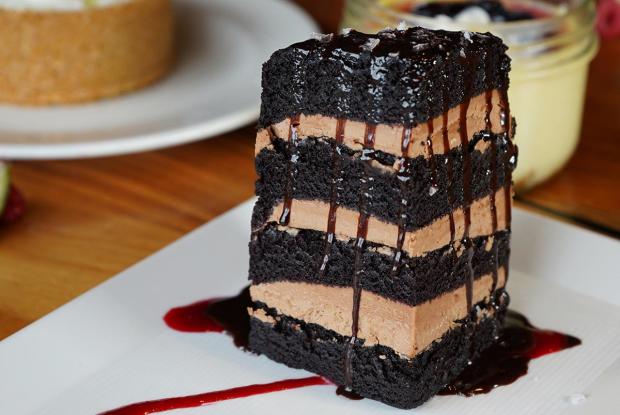 Seven Layer Chocolate Cake