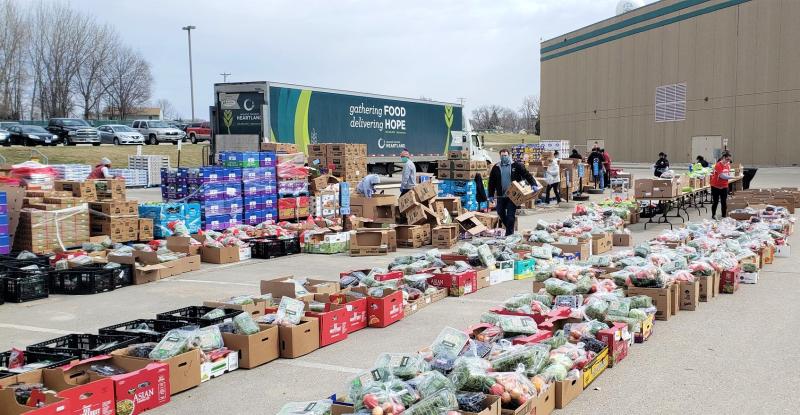 Second Harvest food drive