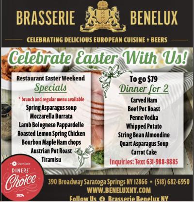 Brasserie Easter 2026