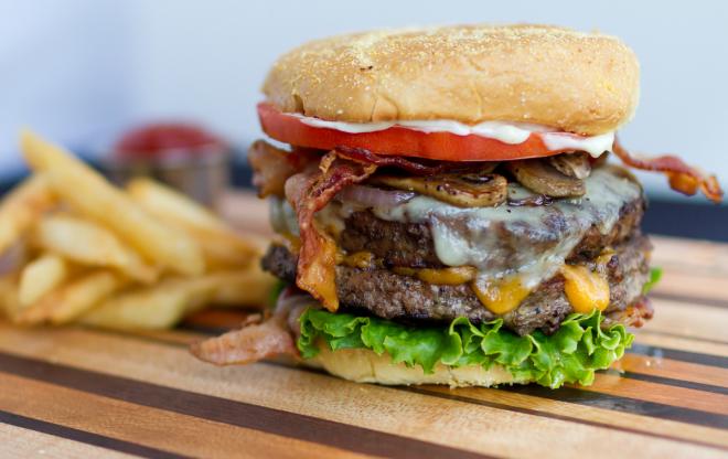 Village Grill Roanoke Burger