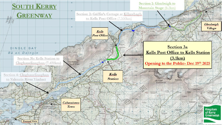 South Kerry Greenway Phase 1 Map