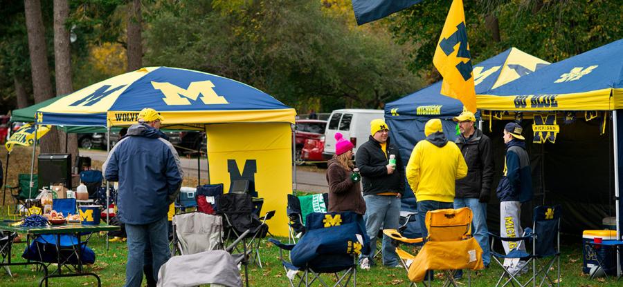 Tailgating U-M Football