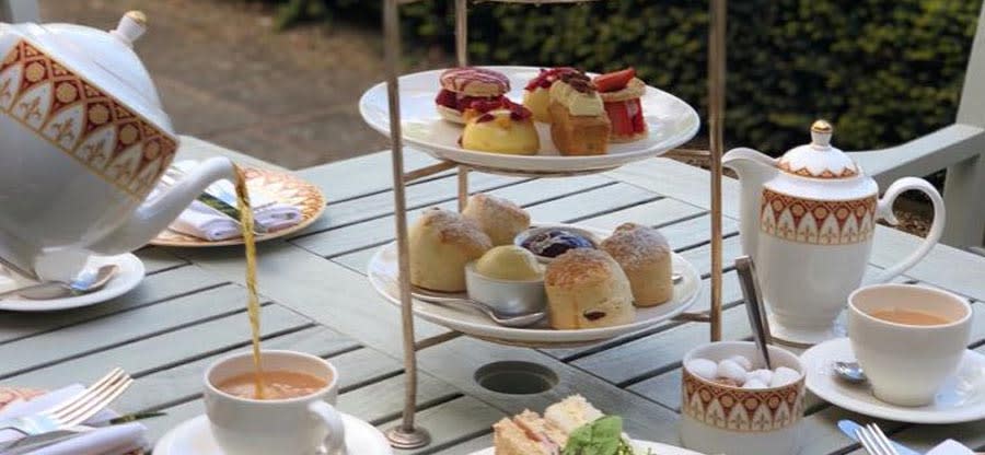 Afternoon tea at Ellenborough Park