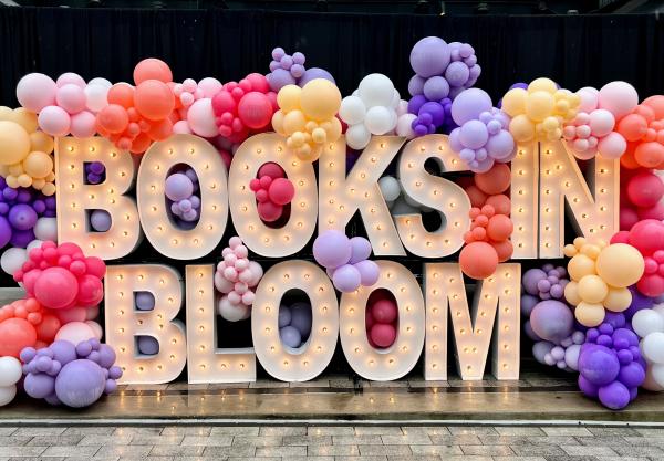 Books in Bloom - Balloon Display