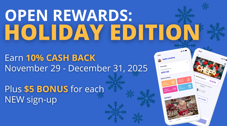 Local HoCo Open Rewards - Holiday Perks 2025