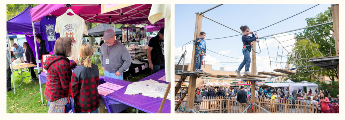 Naples Grape Festival - Vendor and Activities