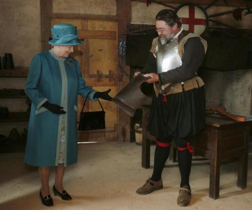 Queen Elizabeth II Williamsburg Visit 6