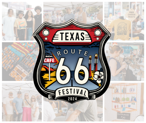 2024 Tx 66 Festival Collage w/ Logo