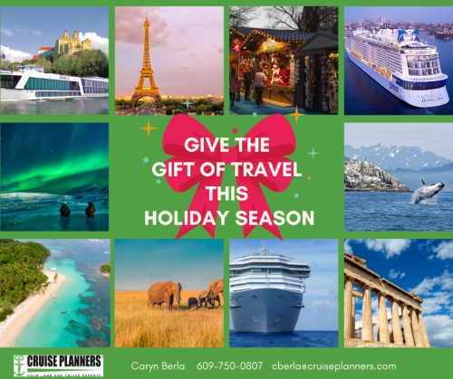 Give the gift of travel this holiday season with a cruise package