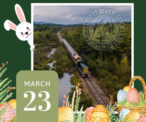 Train on easter promo