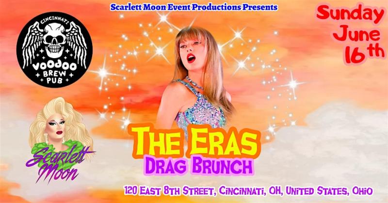 Eras Drag Brunch Flyer